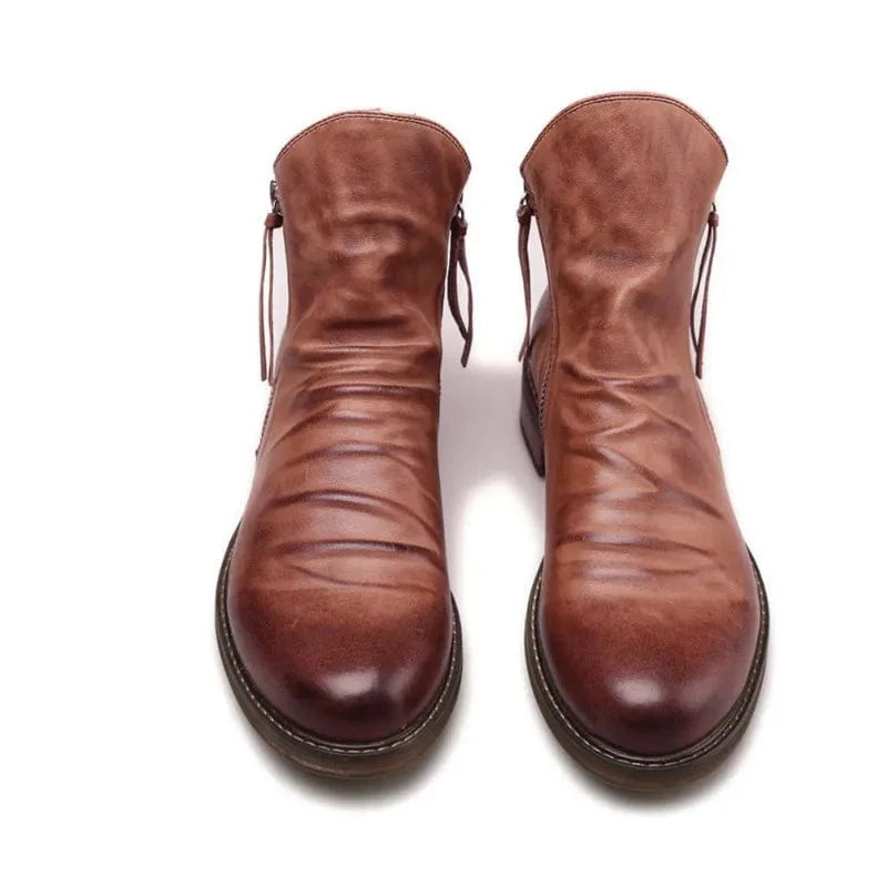 unboxelements Bernardo Leather Chelsea Boots