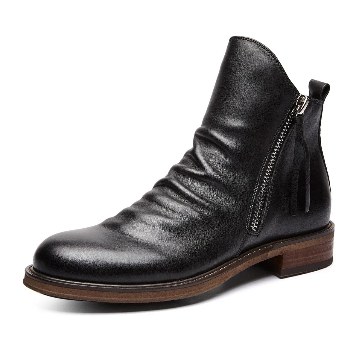 unboxelements Black / 6 (38 EU) Bernardo Leather Chelsea Boots