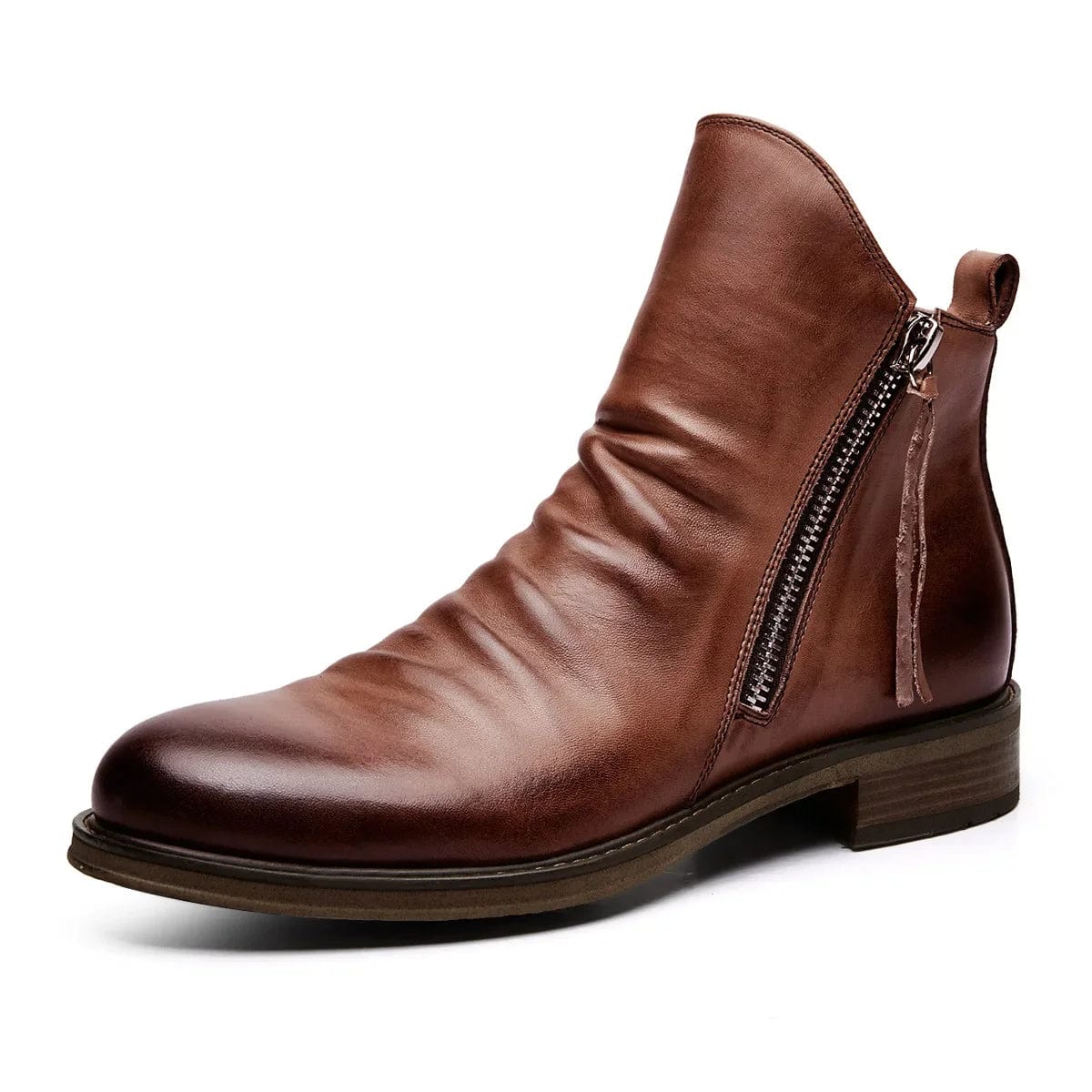 unboxelements Brown / 6 (38 EU) Bernardo Leather Chelsea Boots